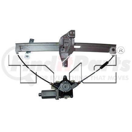 TYC 660199 Window Motor and Regulator Assembly Power Window Motor and Regulator Assembly