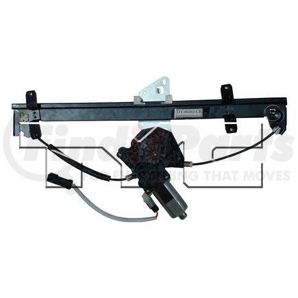 660220 by TYC -  Power Window Motor and Regulator Assembly
