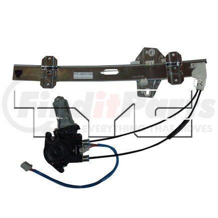 TYC 660228 Window Motor and Regulator Assembly Power Window Motor and Regulator Assembly