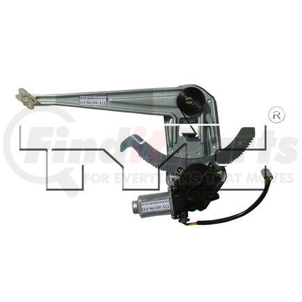 TYC 660257 Window Motor and Regulator Assembly Power Window Motor and Regulator Assembly