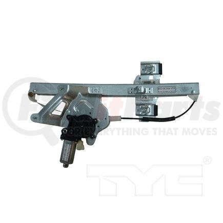 TYC 660254 Window Motor and Regulator Assembly Power Window Motor and Regulator Assembly