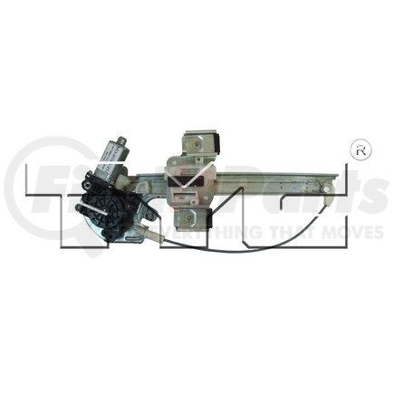 TYC 660276 Window Motor and Regulator Assembly Power Window Motor and Regulator Assembly