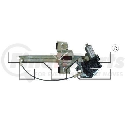 TYC 660275 Window Motor and Regulator Assembly Power Window Motor and Regulator Assembly