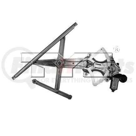 TYC 660288 Window Motor and Regulator Assembly Power Window Motor and Regulator Assembly