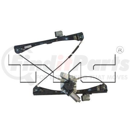 660351 by TYC -  Power Window Motor and Regulator Assembly