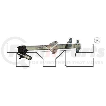 TYC 660378 Window Motor and Regulator Assembly Power Window Motor and Regulator Assembly