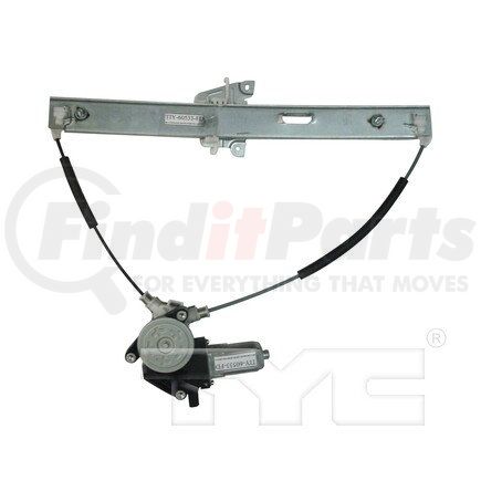 660420 by TYC -  Power Window Motor and Regulator Assembly