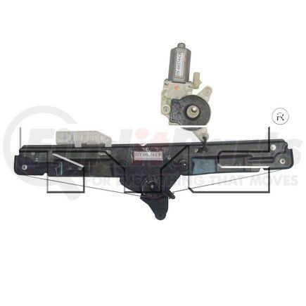 660473 by TYC -  Power Window Motor and Regulator Assembly