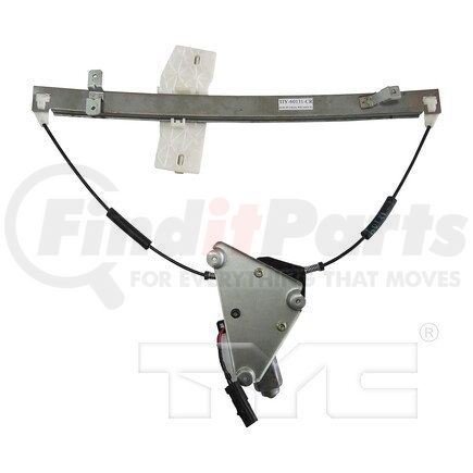 TYC 660524 Window Motor and Regulator Assembly Power Window Motor and Regulator Assembly