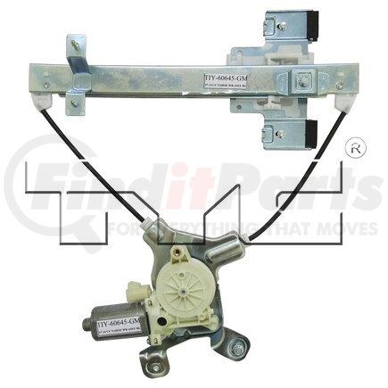 660534 by TYC -  Power Window Motor and Regulator Assembly