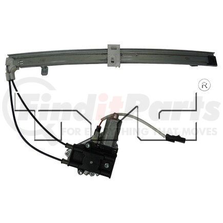 660546 by TYC -  Power Window Motor and Regulator Assembly