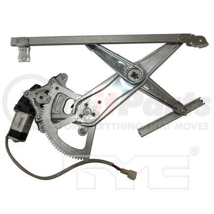 TYC 660667 Window Motor and Regulator Assembly Power Window Motor and Regulator Assembly