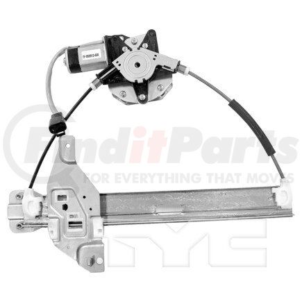 660682 by TYC -  Power Window Motor and Regulator Assembly