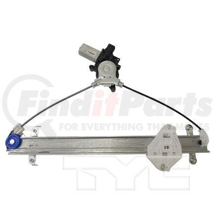 TYC 660701 Window Motor and Regulator Assembly Power Window Motor and Regulator Assembly