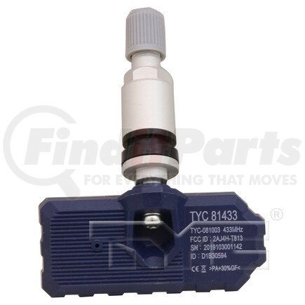 81433 by TYC -  Tire Pressure Monitoring Sensor