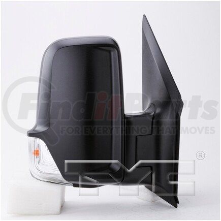 8420041 by TYC - Right Door Mirror - Textured Black, w/ Signal, w/ Heat, w/ Power, w/o Blind Spot Detection