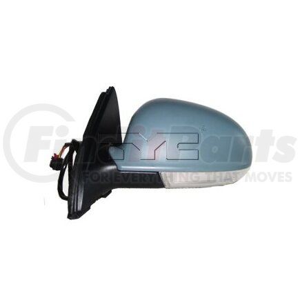 8610332 by TYC - Left Door Mirror - Power, Signal, Heat, 16 Heads 6 Pins, Paint to Match (05-10 VW Jetta)