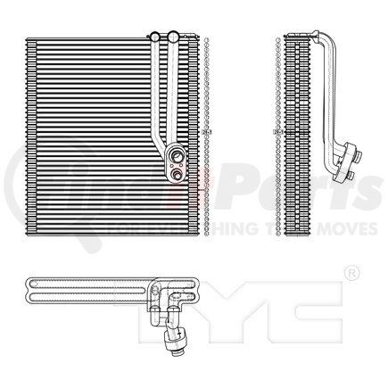 97136 by TYC -  A/C Evaporator Core