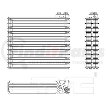 97201 by TYC -  A/C Evaporator Core