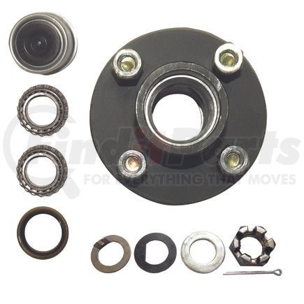 11-440-116 by POWER10 PARTS - Idler Hub Kit for 2000 lb Trailer Axle Lubed Spindle, 4-Lug