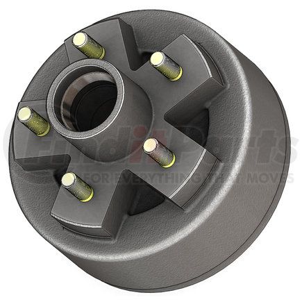 BD-75450 by POWER10 PARTS - 7in Brake Drum for 2500 lb Trailer Axle with 5x4.5in 1/2in Studs