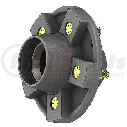 ID-84545 by POWER10 PARTS - Idler Hub for 3500 lb Trailer Axle with 5x4.5in 1/2in Studs-Standard Flange