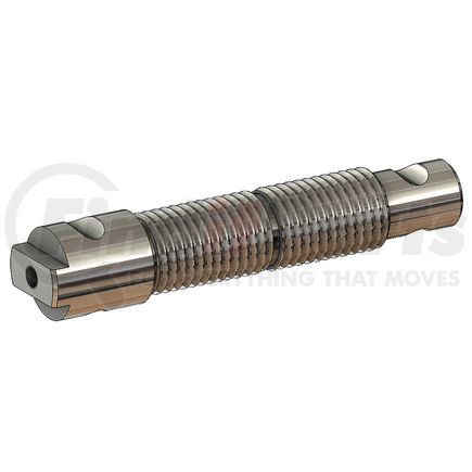SB-5902 by POWER10 PARTS - THREADED SPRING PIN 188mm OAL x M33.5-4.0 Thread x 146mm C-C SLOTS 1/8in-4in NPT