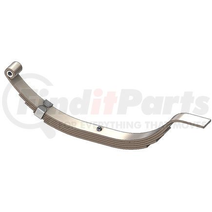 UNA-016 by POWER10 PARTS - Utility Trailer Leaf Spring-Flat End Slipper 5/Leaf 1184 lb. Capacity each