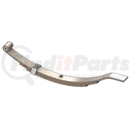 UNA-039 by POWER10 PARTS - Utility Trailer Leaf Spring-Flat End Slipper 3/Leaf 1430 lb. Capacity each