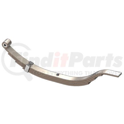 UNA-040 by POWER10 PARTS - Utility Trailer Leaf Spring-Flat End Slipper 4/Leaf 1837 lb. Capacity each