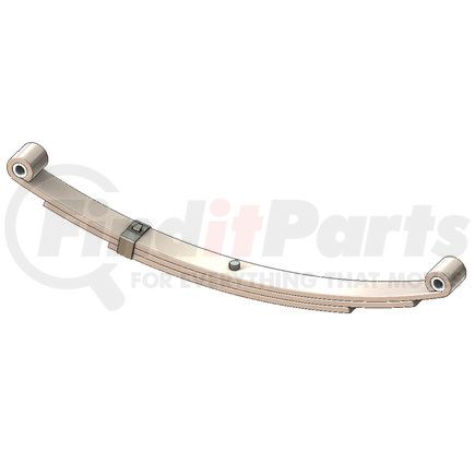 UNA-050 by POWER10 PARTS - Utility Trailer Leaf Spring-Double Eye 3/Leaf 1500 lb. Capacity each