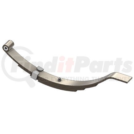 UNA-043 by POWER10 PARTS - Utility Trailer Leaf Spring-Flat End Slipper 4/Leaf 1000 lb. Capacity each