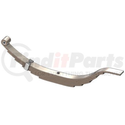 UNA-057 by POWER10 PARTS - Utility Trailer Leaf Spring-Flat End Slipper 6/Leaf 3000 lb. Capacity each