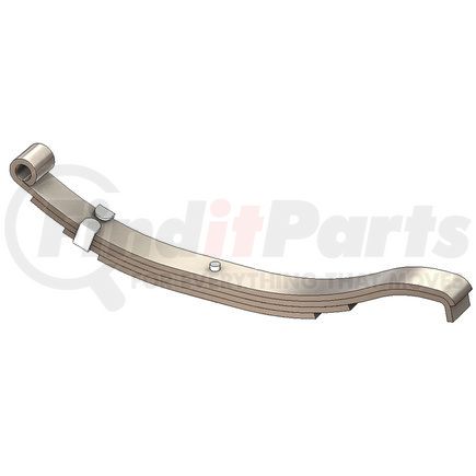 UNA-128 by POWER10 PARTS - Utility Trailer Leaf Spring-Hook End Slipper 4/Leaf 2000 lb. Capacity each