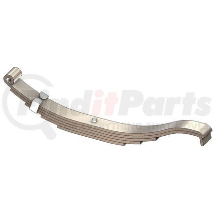 UNA-160 by POWER10 PARTS - Utility Trailer Leaf Spring-Hook End Slipper 5/Leaf 3000 lb. Capacity each