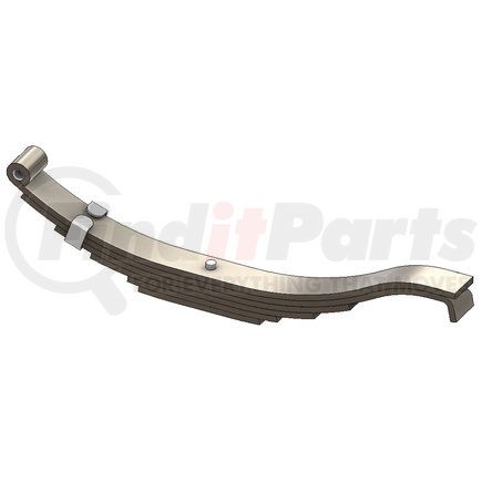 UNA-161 by POWER10 PARTS - Utility Trailer Leaf Spring-Hook End Slipper 6/Leaf 4000 lb. Capacity each