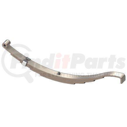 UNA-197 by POWER10 PARTS - Utility Trailer Leaf Spring-Hook End Slipper 5/Leaf 1250 lb. Capacity each