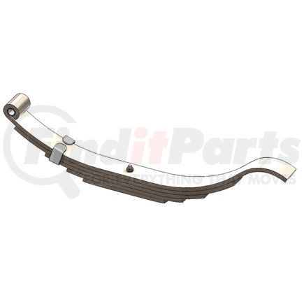 UNA-180 by POWER10 PARTS - Utility Trailer Leaf Spring-Radius End Slipper 5/Leaf 1240 lb. Capacity each