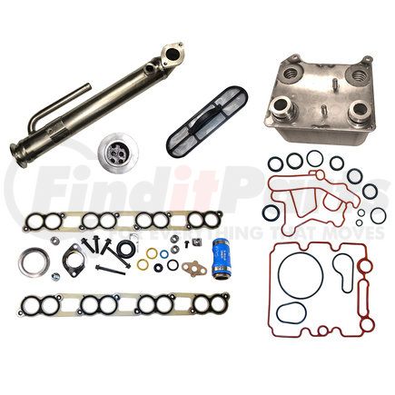 Bostech EGR501-3 Exhaust Gas Recirculation (EGR) Cooler