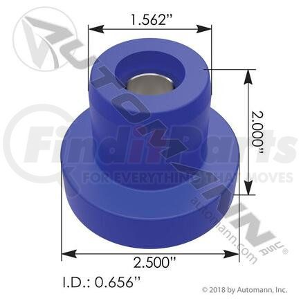 M17804UB by AUTOMANN - MOTOR MOUNT POLY PETERBILT