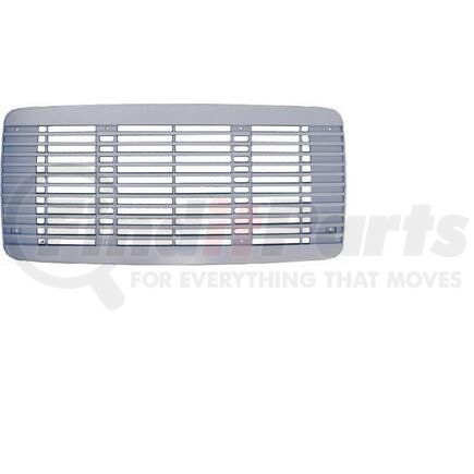 HDG010006 by FREIGHTLINER - This is a grille for a 1993 - 2007 Freightliner FL50, FL70, FL112, bugscreen and mount kit included, painted silver.