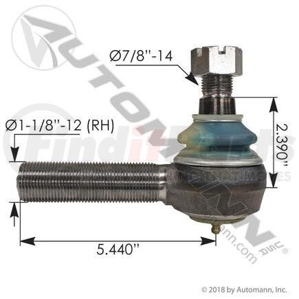 462.ES423R by AUTOMANN - Tie Rod End