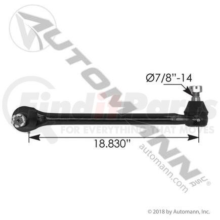 463.DS1220 by AUTOMANN - Drag Link, 18.830 in. C to C, for Freightliner