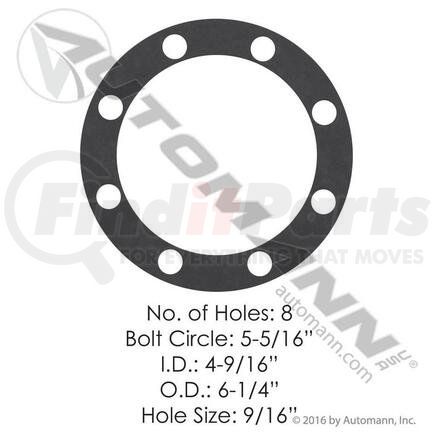 180.10609 by AUTOMANN - DRIVE FLANGE GASKET