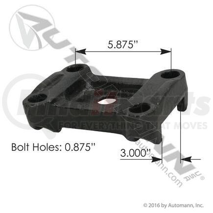 M490 by AUTOMANN - TOP PLATE 5IN ROUND AXLE REYCO