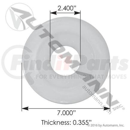 M14713 by AUTOMANN - WEAR PAD HEIGHT CONTROL HENDRI