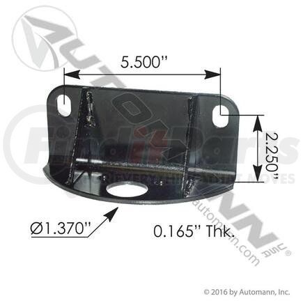 AB9622P by AUTOMANN - Air Spring Mounting Plate Kenworth