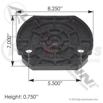 MHS757 by AUTOMANN - AIRBAG SPACER 3/4IN