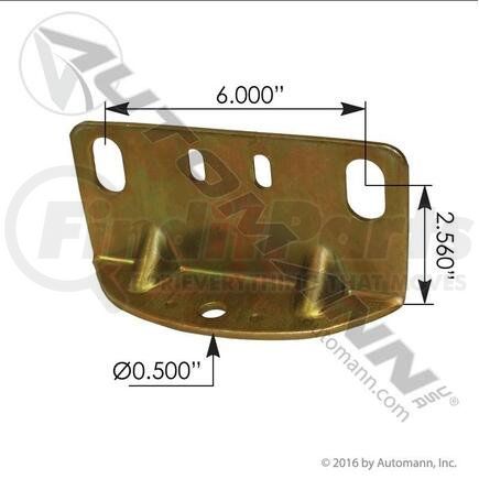 AB9373P by AUTOMANN - Air Spring Mounting Plate Top Hendrickson