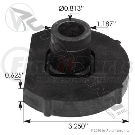 Automann M17401 Engine Mount Bushing Engine Mount Bushing - For Poly Use M17401UB, Motor Mount Rear Bottom